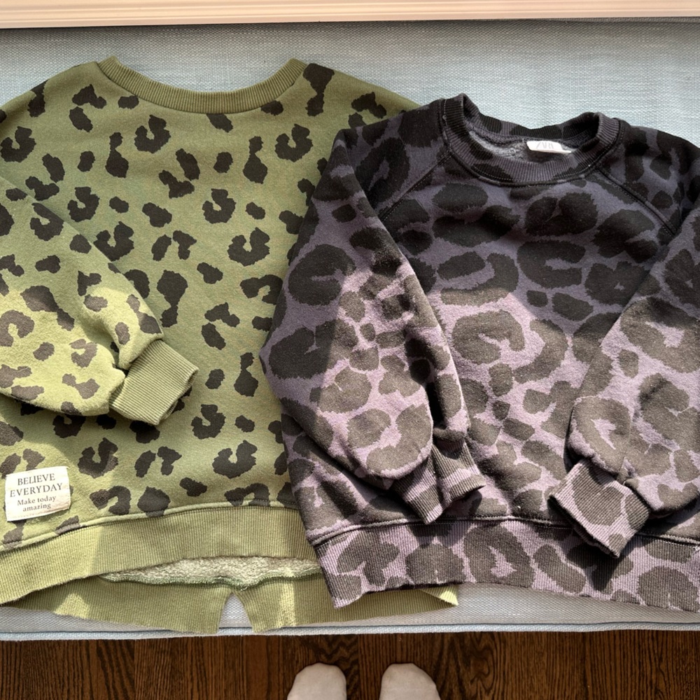 Zara girls sweatshirts